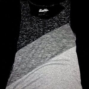 Black and Grey Tank Top